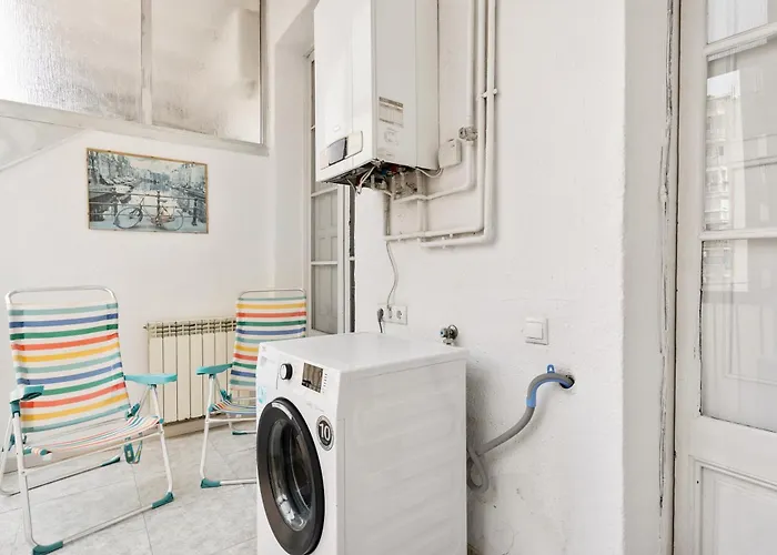 公寓 5br For 7 Elevator Walk To Sant Antoni